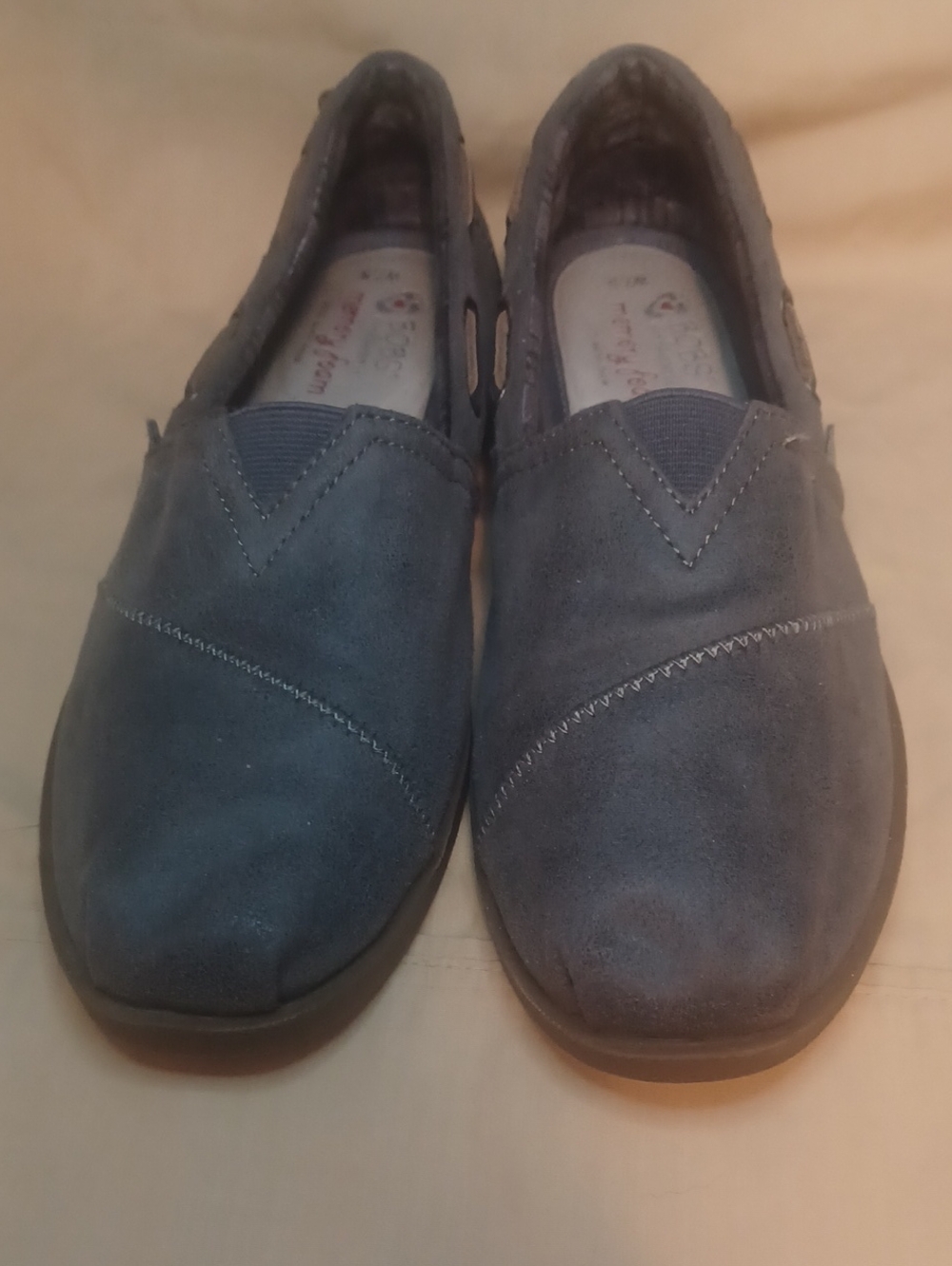 Womens BOBs Suede Shoes